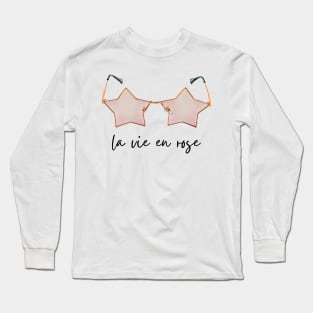 Star Shaped Sunglasses Long Sleeve T-Shirt